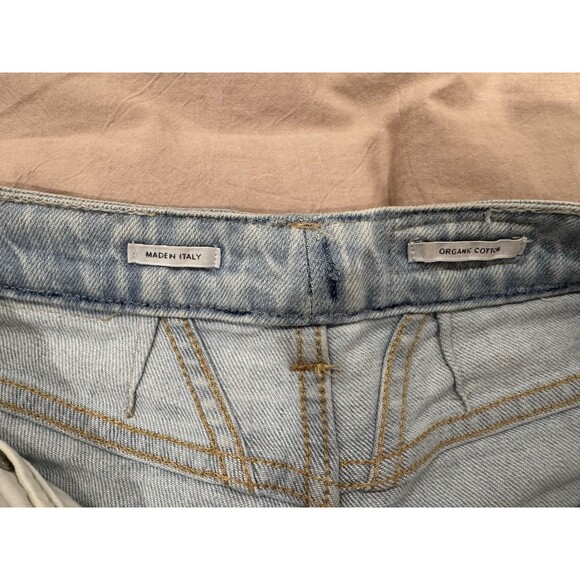 Closed Renton Womens Jeans Italy Light Blue Distressed Size 28 High Rise Cotton - Picture 9 of 10